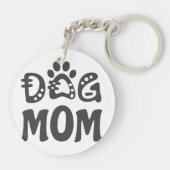 Dog mama sleutelhanger (Achterkant)