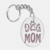 Dog mama sleutelhanger (Voorkant Links)