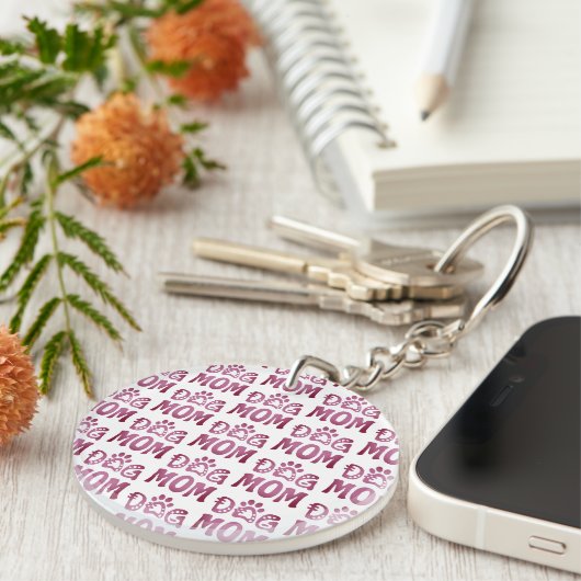 Dog mama sleutelhanger (Voorkant Rechts)