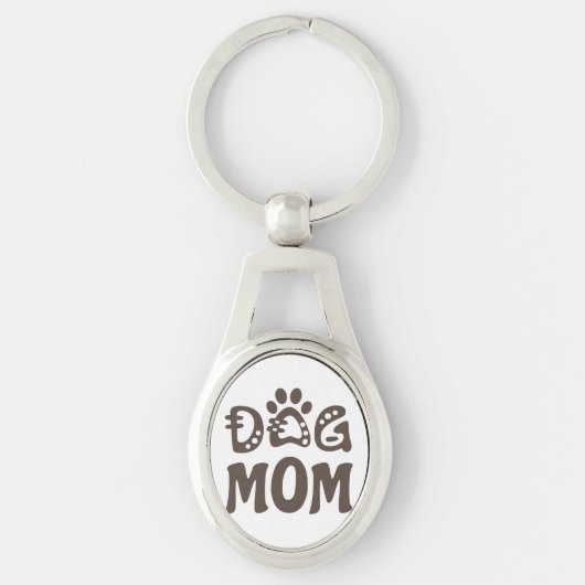 Dog mama sleutelhanger (Voorkant)