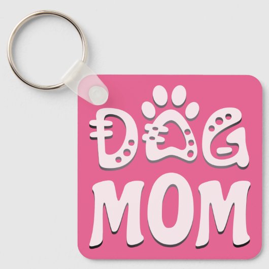 Dog mama sleutelhanger (Voorkant)