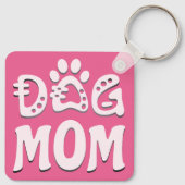 Dog mama sleutelhanger (Achterkant)