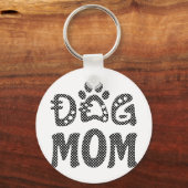 Dog mama sleutelhanger (Voorkant)