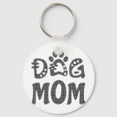 Dog mama sleutelhanger (Achterkant)
