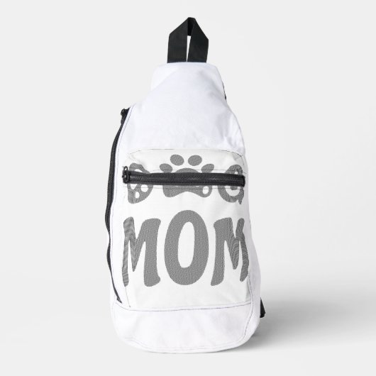 Dog mama sling bag (Voorkant)