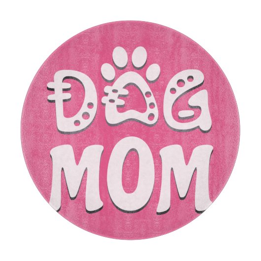 Dog mama snijplank (Voorkant)