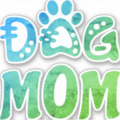 Dog mama sticker (Voorkant)