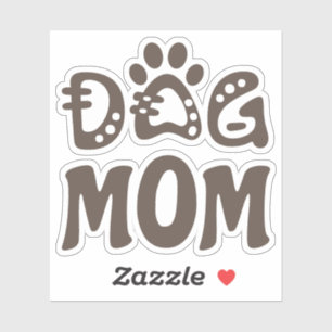 Dog mama sticker