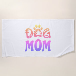 Dog mama strandlaken