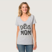 Dog mama t-shirt (Voorkant volledig)