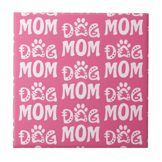 Dog mama tegeltje (Voorkant)