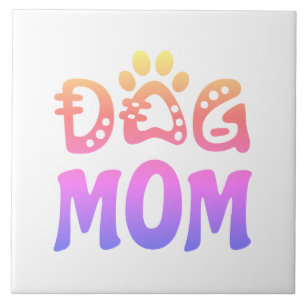 Dog mama tegeltje