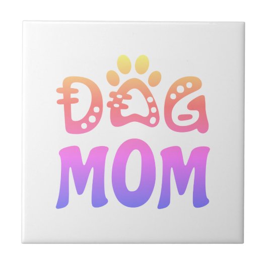 Dog mama tegeltje (Voorkant)