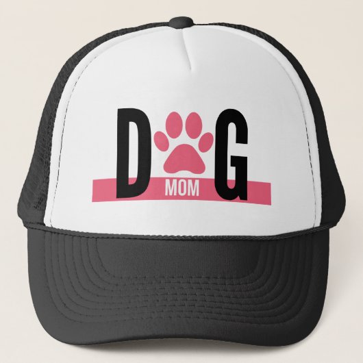 Dog Mama Trucker Hat Pet (Voorkant)