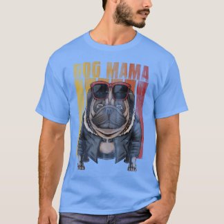 DOG MAMA vrienden T-shirt