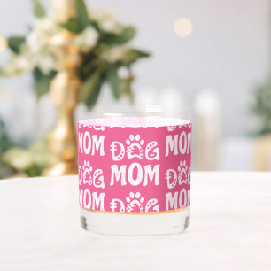Dog mama whisky glas