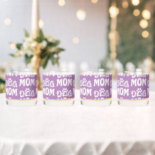 Dog mama whisky glas