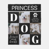 Dog Memorial Gift | Foto Pet Loss Fleece Deken (Voorkant)