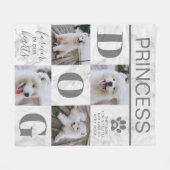 Dog Memorial Gift | Herdenking van gezelschapsdier Fleece Deken (Voorkant (Horizontaal))