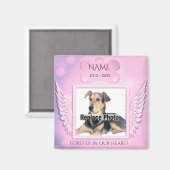 Dog Memorial Magneet (Voorkant / Achterkant)