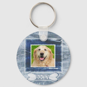 Dog Memorial met Bone Sleutelhanger