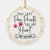 Dog Memorial Ornament (Voorkant)