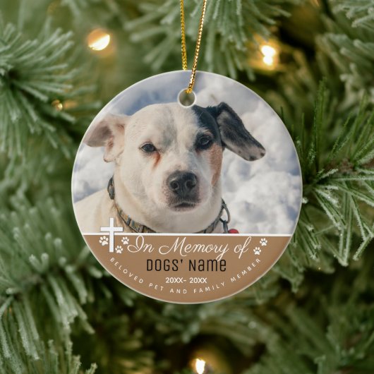 Dog Memorial Ornamenten - Pet Memory Gifts (Boom)