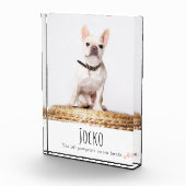 Dog Memorial Pet Loss Keepomwille Foto Aangepast (Rechts)