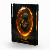 Dog Memorial  Photo Block - Cane Corso  Fotoblokken (Rechts)