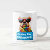 Dog met Big Lollipop Extra Grote Beker (Rechts)