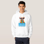 Dog met Big Lollipop Hoodie (Voorkant volledig)