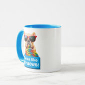 Dog met Big Lollipop Mok (Voorkant links)