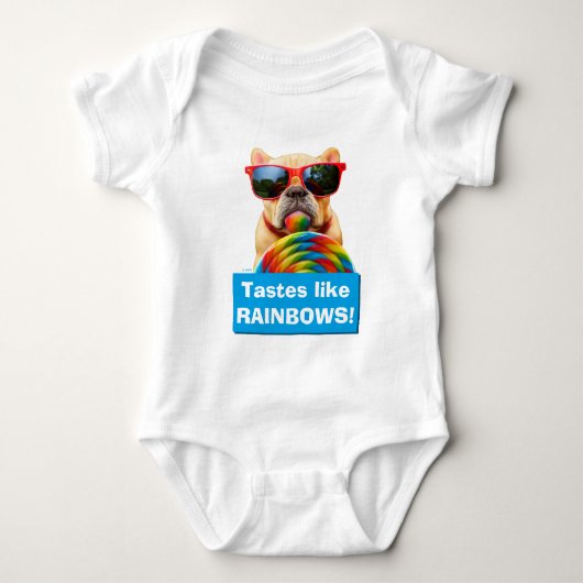 Dog met Big Lollipop Romper (Voorkant)