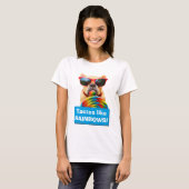 Dog met Big Lollipop T-shirt (Voorkant volledig)