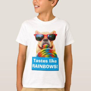 Dog met Big Lollipop T-shirt