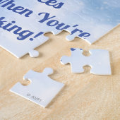 Dog met Big Santa Hat Legpuzzel (Zijkant)