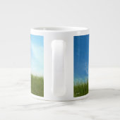 Dog met Dandelion Extra Grote Beker (Achterkant)