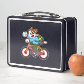 Dog met fiets (In situ)