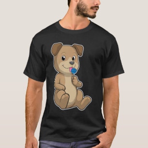 Dog met Sweets Lollipop T-shirt