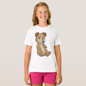 Dog met Sweets Lollipop T-shirt (Voorkant volledig)