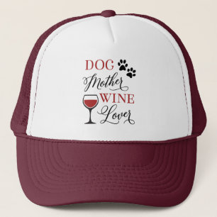 Dog Moeder Wine Lover Pet Eigenaar van moederdier 