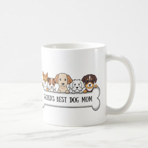 Dog Mom Coffee Mok, DogMom koffiebeker, geschenken Koffiemok