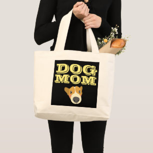 DOG MOM CUTE TASSEN HANDBAGAGES PURSE