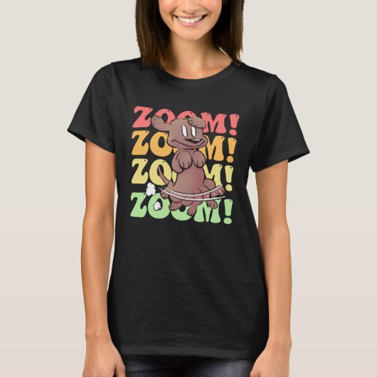 Dog Mom Dad Zoomies Dog T-shirt (Voorkant)