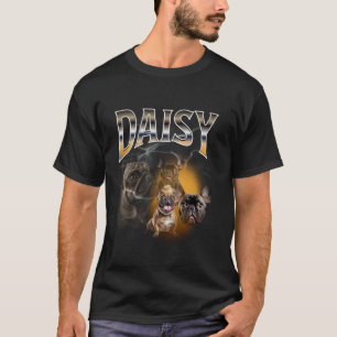Dog Mom Hondenliefhebber Daisy 90s Bootleg Collage T-shirt