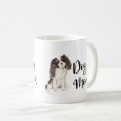 Dog Mom King Charles Spaniel Koffiemok (Voorkant rechts)