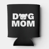 DOG MOM-Koelbox (zwart) Blikjeskoeler (Achterkant)