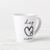 DOG MOM LATTER MUG (Angle droit)
