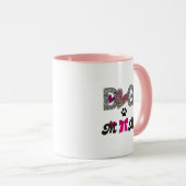 Dog Mom Leopard Heart Mug -Mom Lover Gift  (Devant droit)