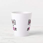 Dog Mom Leopard Heart Mug -Mom Lover Gift  (Devant)